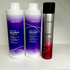 Have purple shampoo and conditioner. Also have finishing spray all brand new